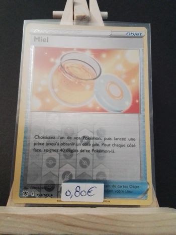 Carte Pokémon Miel reverse 153/189