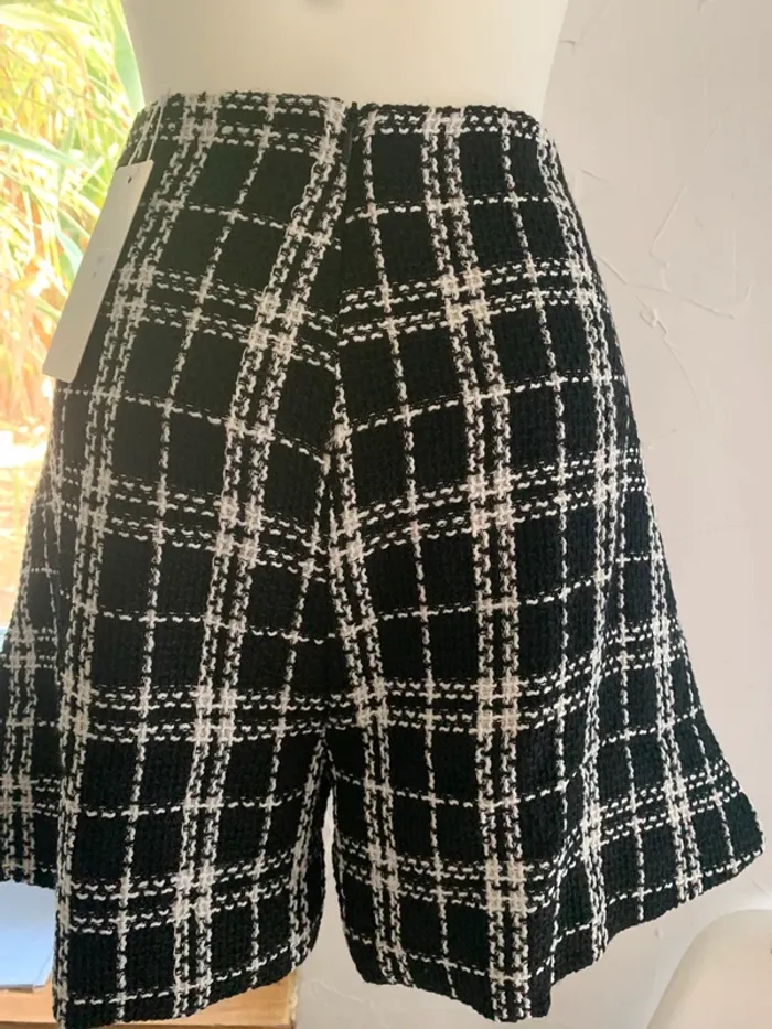 Short Unika Paris tweed taille M 100%polyester - photo numéro 9