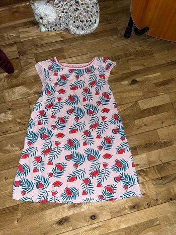 Jolie chemise de nuit d’été colorée DPm 8ans/128cm