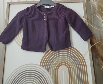 👶 Bout'chou Gilet fille 3 mois Neuf