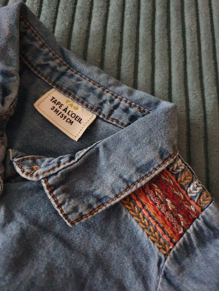 Chemise jeans - photo numéro 2