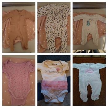 Lots vêtements bébé fille 3 mois