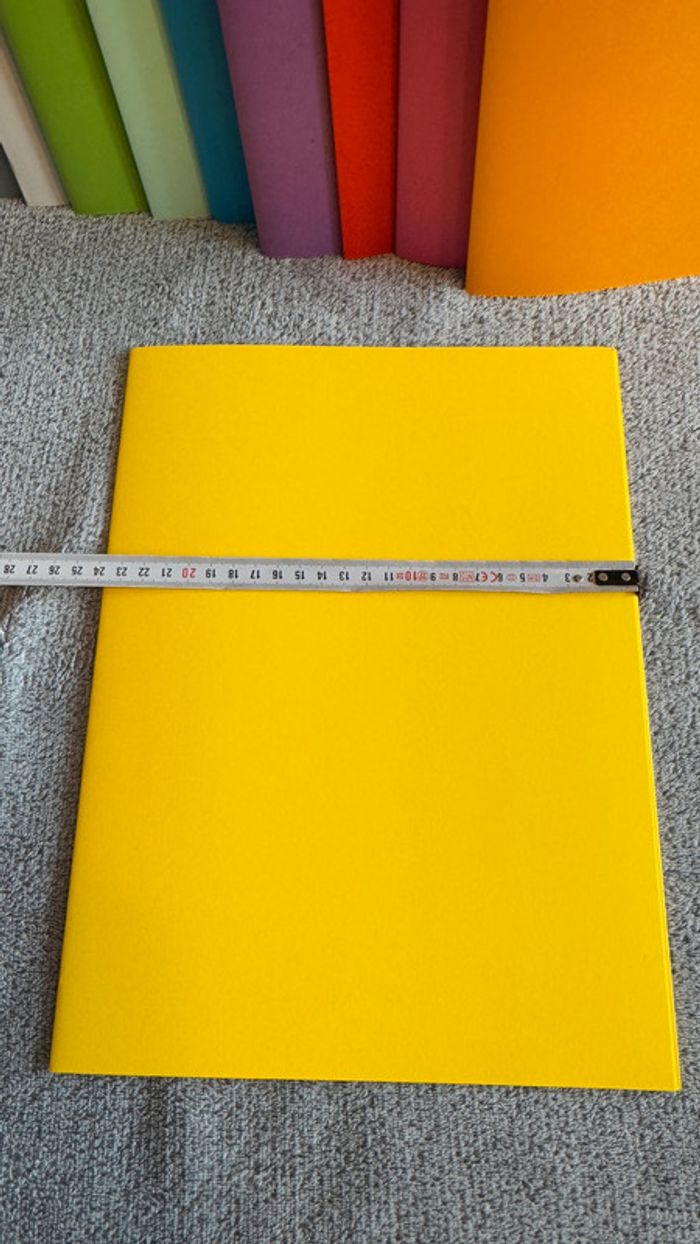 Ensemble de 5 chemises rigides jaune - photo numéro 2