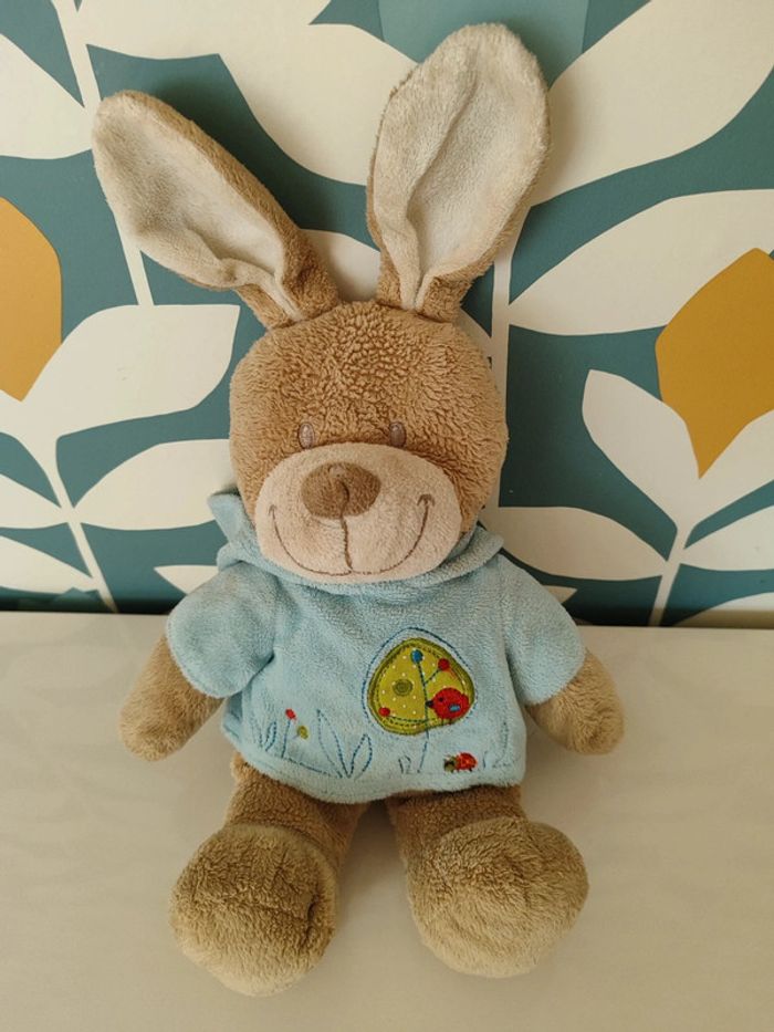 Peluche chien lapin nicotoy simba toys