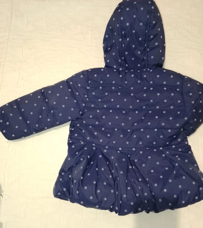 Levi's doudoune manteau pois violet 9 mois - photo numéro 2