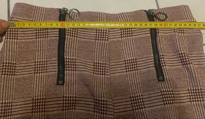 Pantalon/legging »Mim »bordeaux et blanc - photo numéro 4