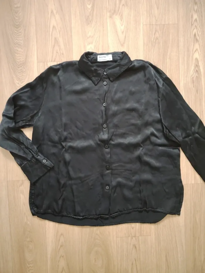 Chemisier satiné femme Bershka