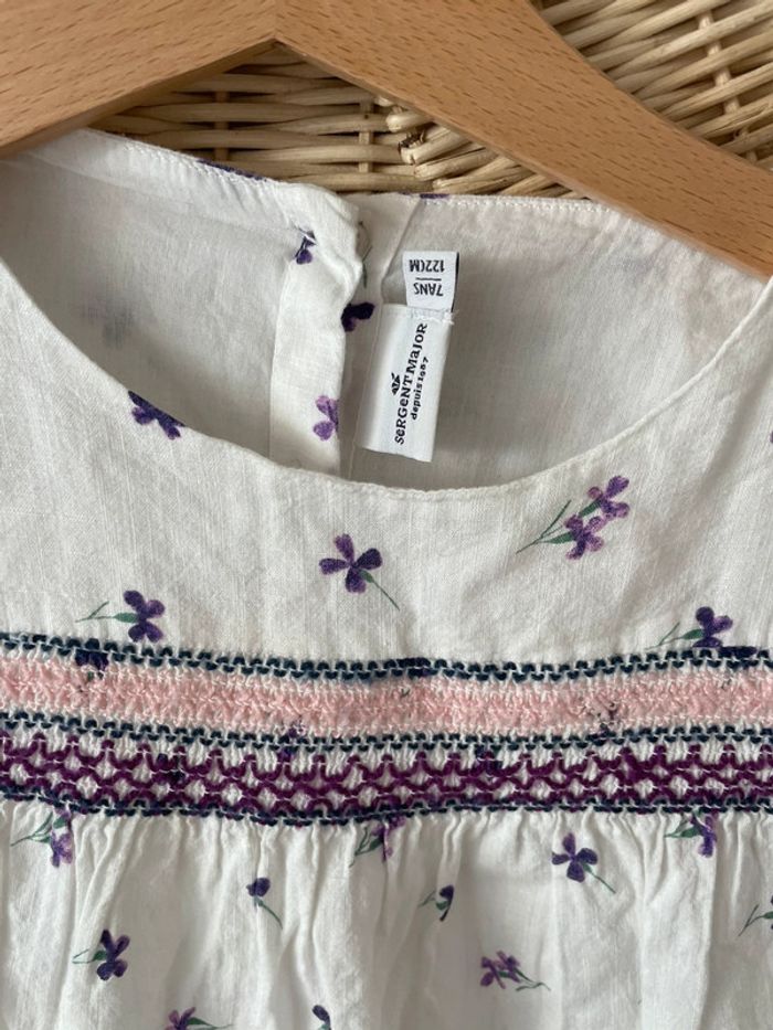 Blouse fille 7 ans Sergent Major - photo numéro 3