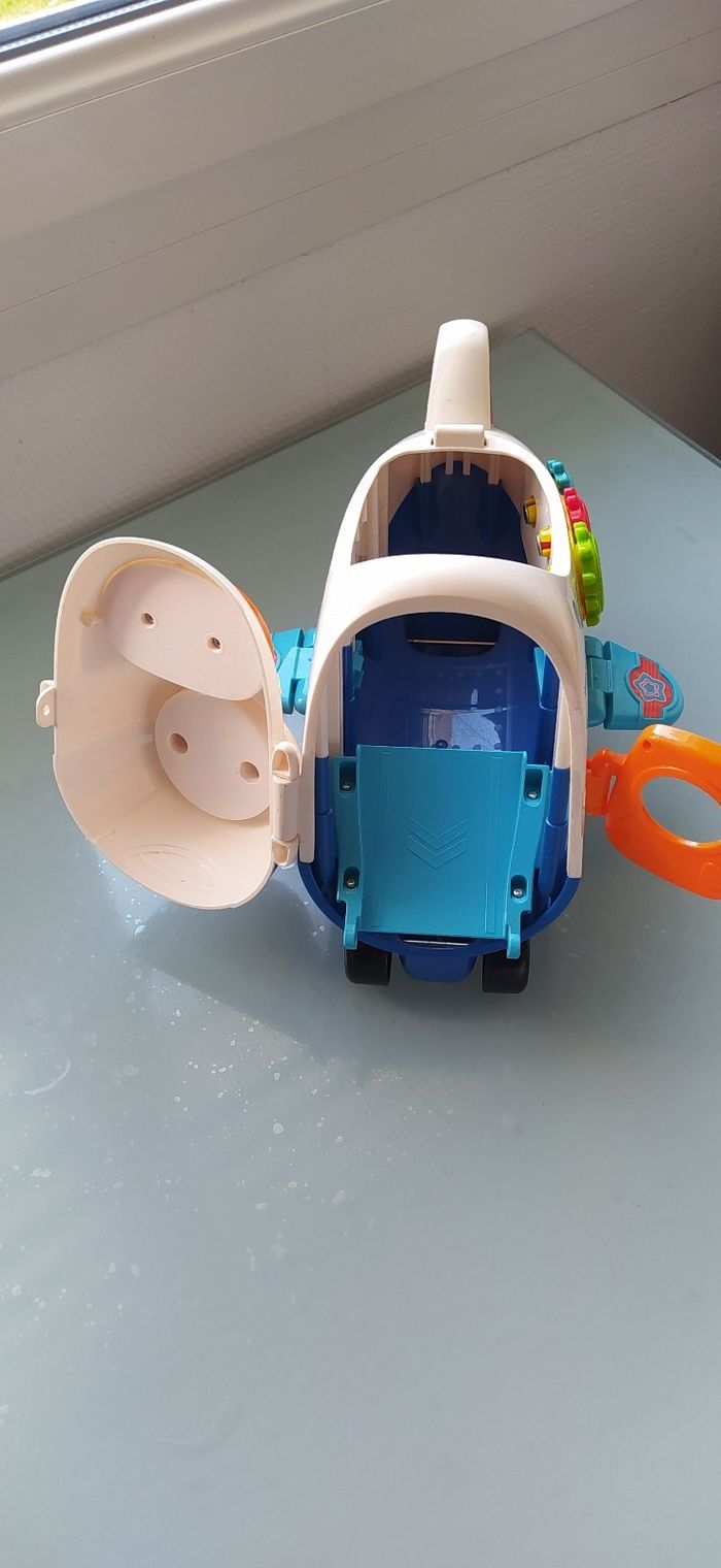 Jouet pour enfant avion cargo de vtech - photo numéro 3