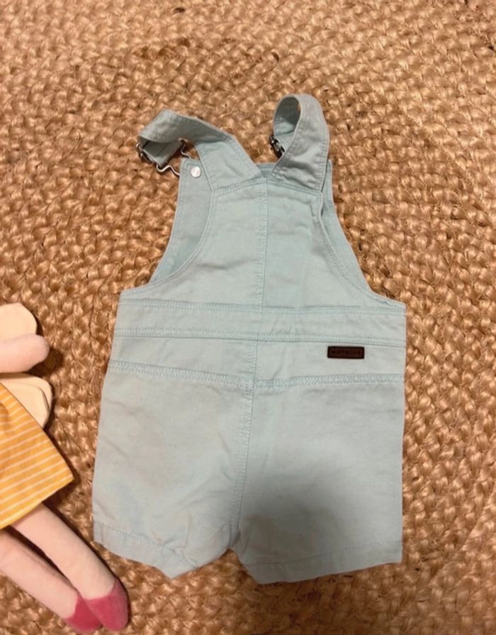 Salopette short bébé garçon Natalys - photo numéro 2