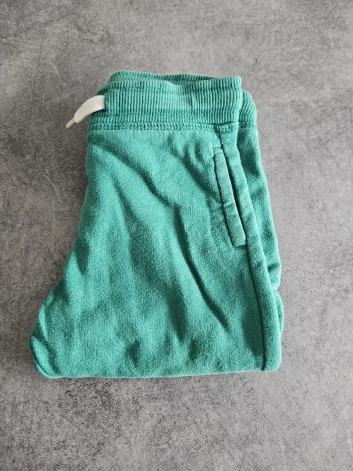 Pantalon de jogging bébé garçon - Taille 18 mois (77-82cm) - Kiabi - Vert - photo numéro 10