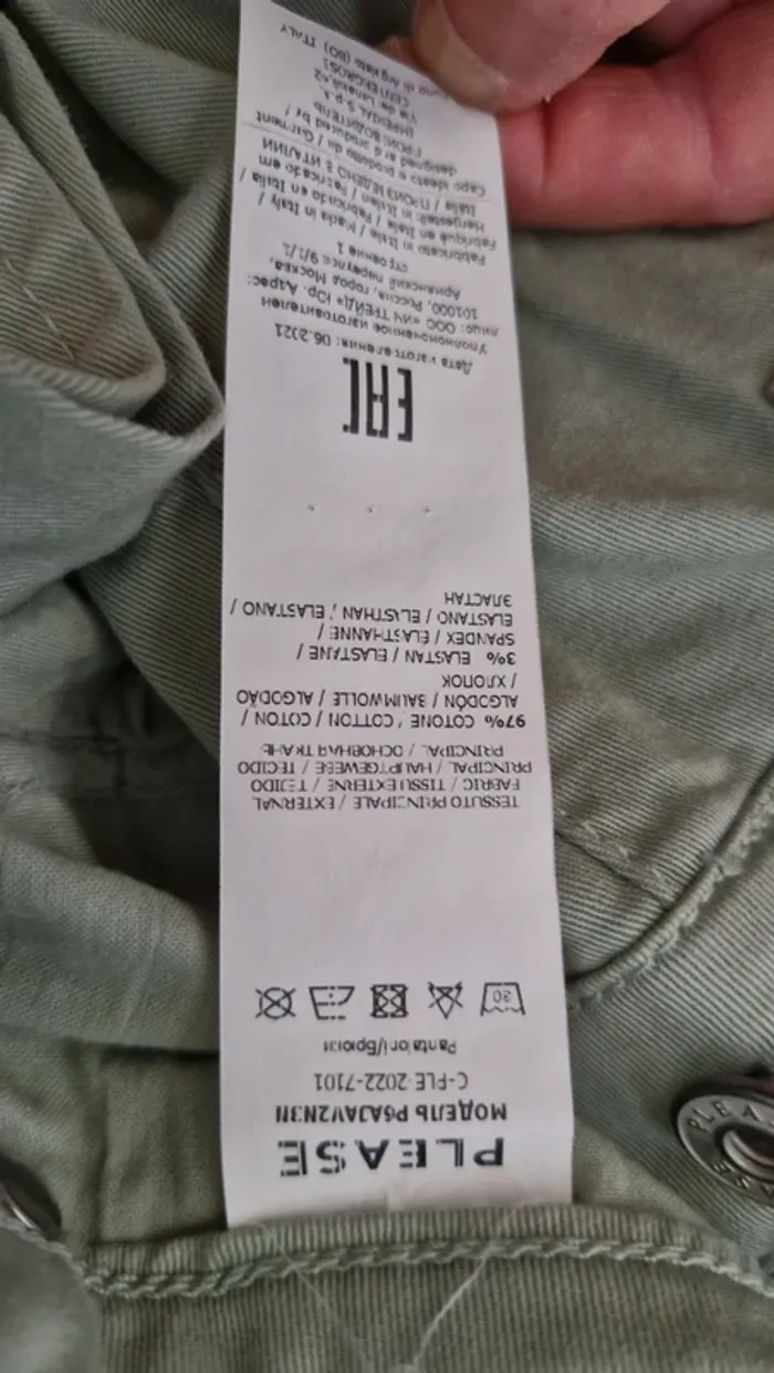 Pantalon vert leger femme - photo numéro 9