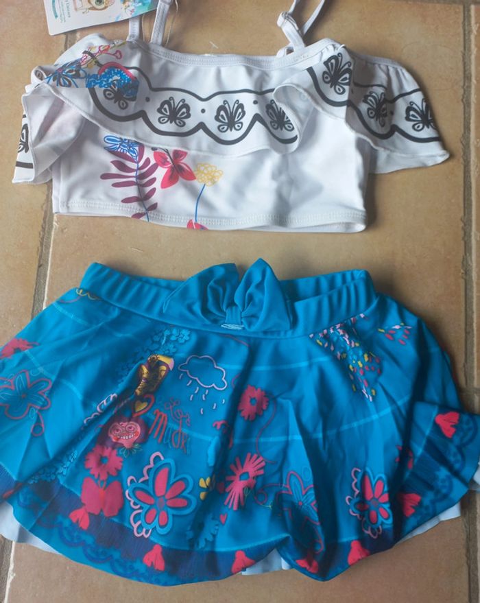 Maillot de bain 2 pièces 3/4 ans 100 cm encanto - photo numéro 4