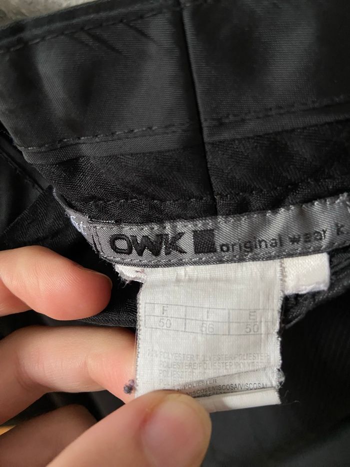 Pantalon de costume noir - photo numéro 2