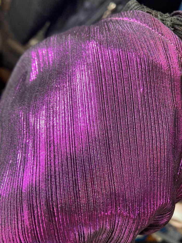 Blouse violette - photo numéro 3