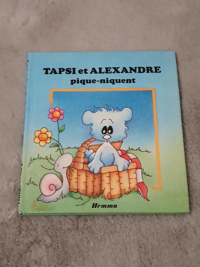 Livre Tapsi et Alexandre pique-niquent