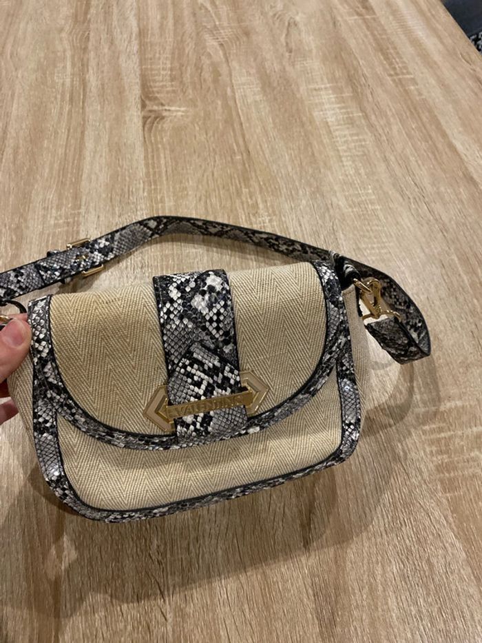 sac Valentino imprimé peau de serpent neuf - photo numéro 3