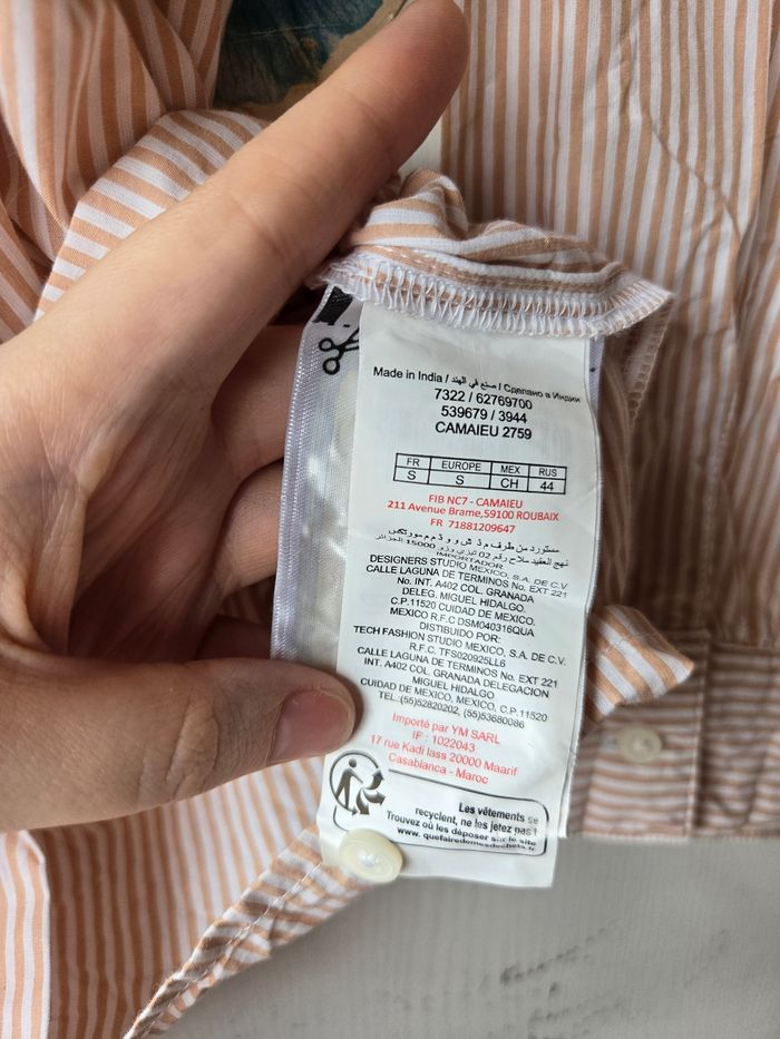 Chemise à rayures - photo numéro 6