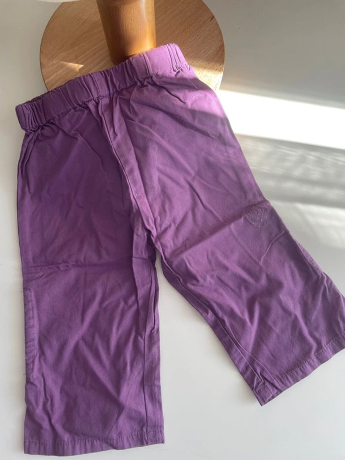 Pantalon violet bébé