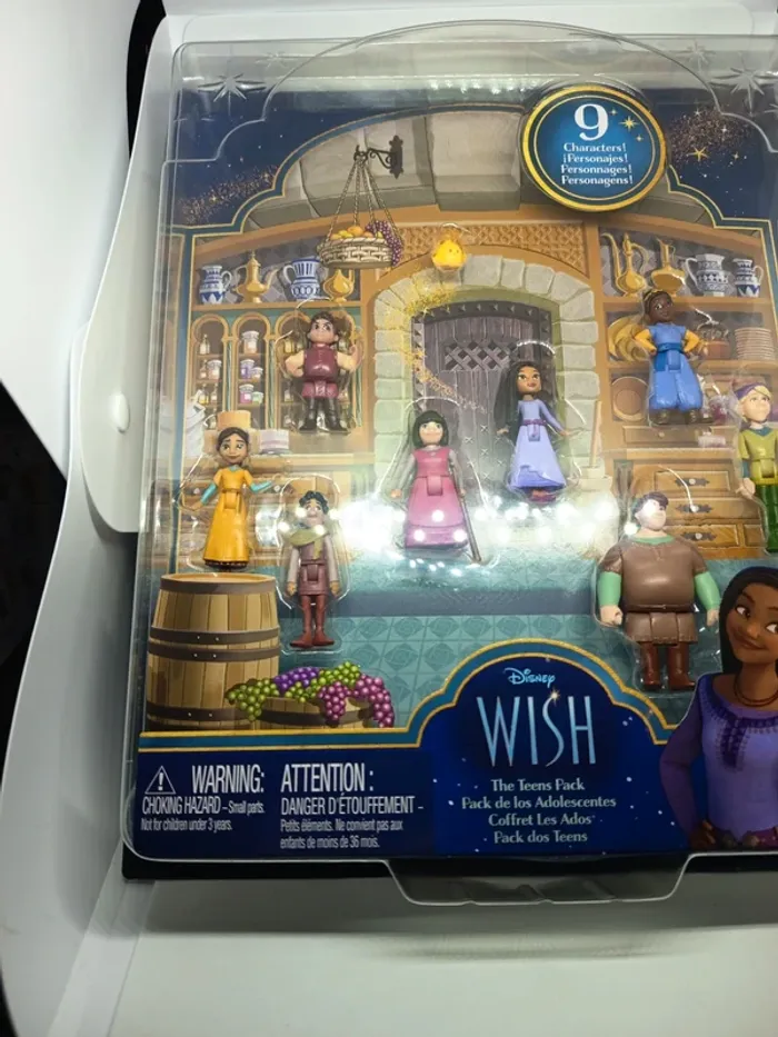 Coffret 9 Figurine - Wish - Disney - photo numéro 2