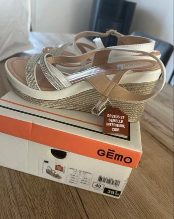 Chaussure compensées gemo 