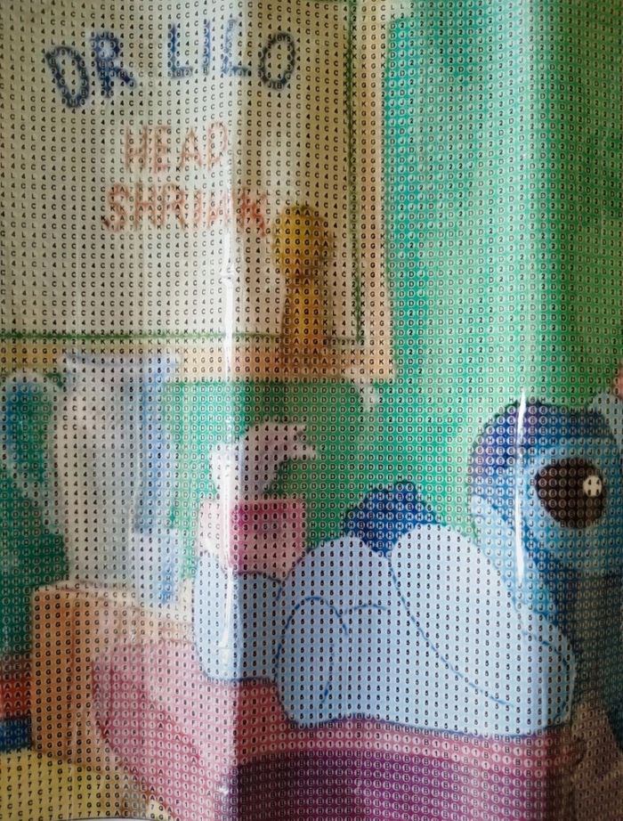 Diamond painting Stitch chez le médecin #S151 - photo numéro 2