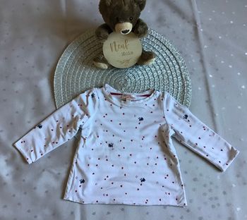 T-shirt manches longues réversible