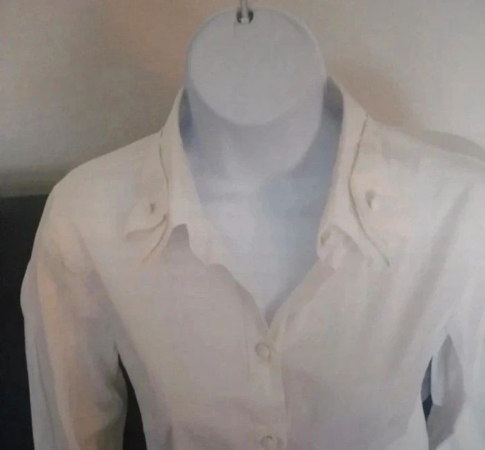 Chemise coton double col femme.38.. - photo numéro 2