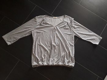 Haut zippé manches 3/4
