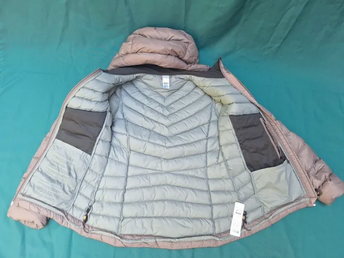 Doudoune à capuche en duvet de trek montagne MT500 -10 °C Femme forclaz S EUR - photo numéro 11