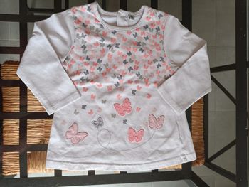 T-shirt papillons