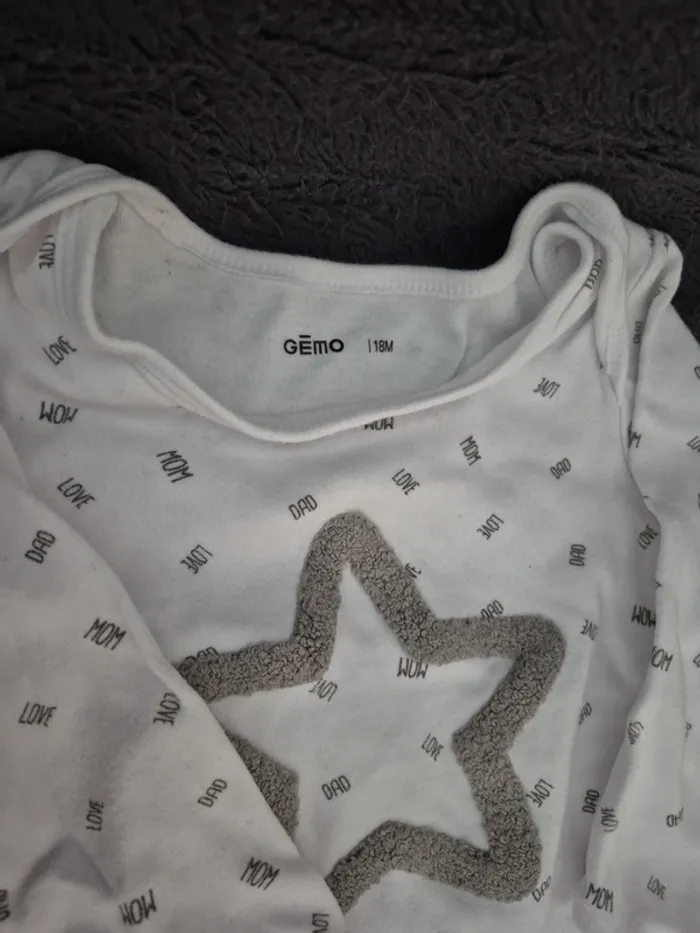Pyjama gemo 18M leger - photo numéro 3