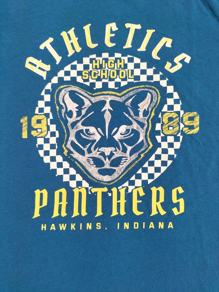 💙 T-shirt manches courtes panthère - 8 ans - In extenso - Bon état 💙 - photo numéro 2