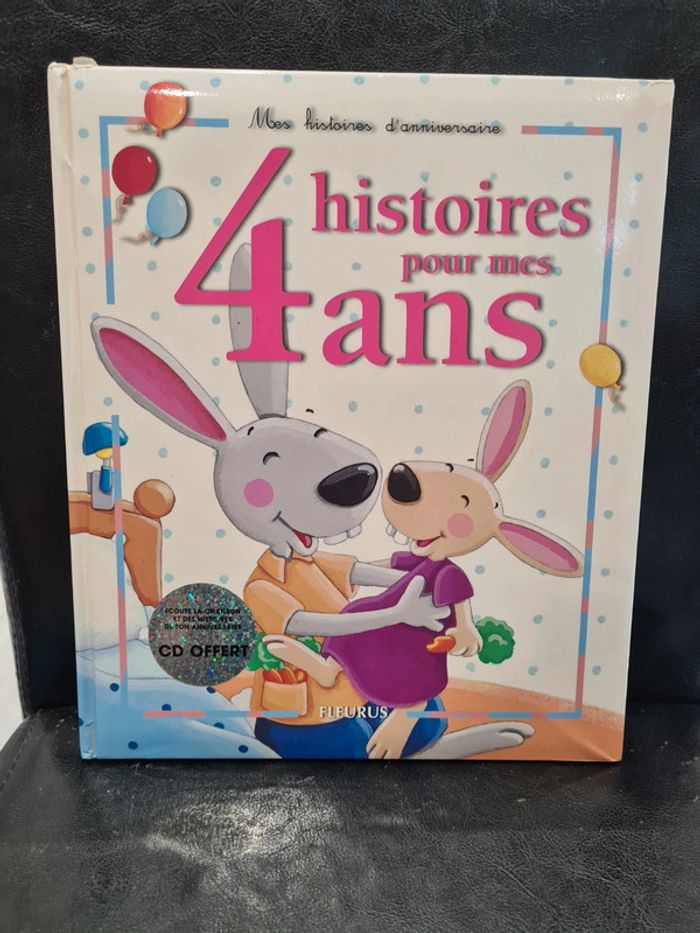 4 histoires pour mes 4 ans +CD