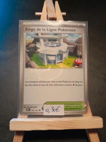 Carte Pokémon Dresseur Siège de la Ligue Pokémon 182/197