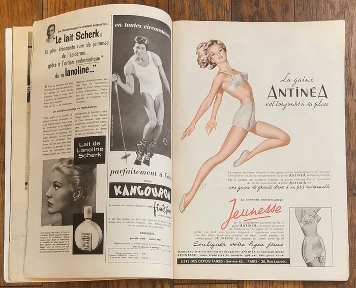 Ancien magazine 1961 Modes et travaux avec 3 patrons + supplément n°731 vintage - photo numéro 6