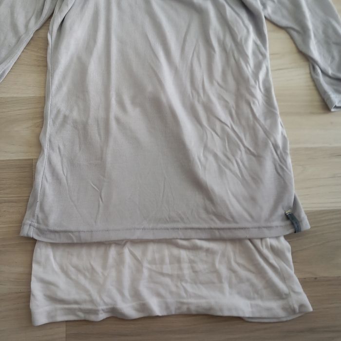 T-shirt femme gris à manches longues Terre de marins taille M - photo numéro 6