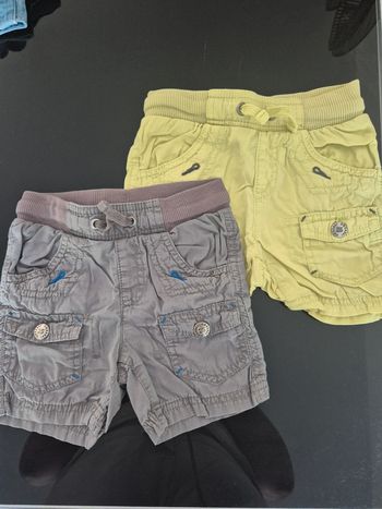 Lot de 2 shorts 24 mois