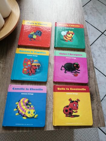 Lot de livres "Drôles de petites bêtes"