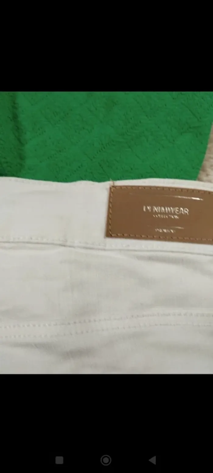 Jean blanc slim Gaspard Promod 34 - photo numéro 5