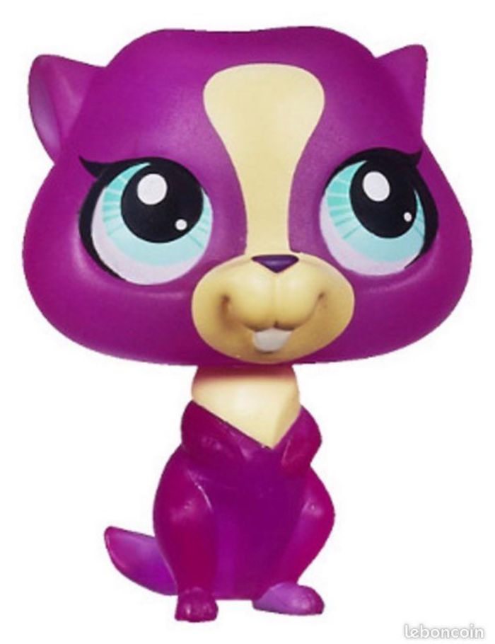 NIB NEUF littlest pet shop LPS A4126 colourfully sweet A4126 LPS 3 petshop & 3 amis-billes Hasbro collection rare dans sa boîte lot SOP77 - photo numéro 6