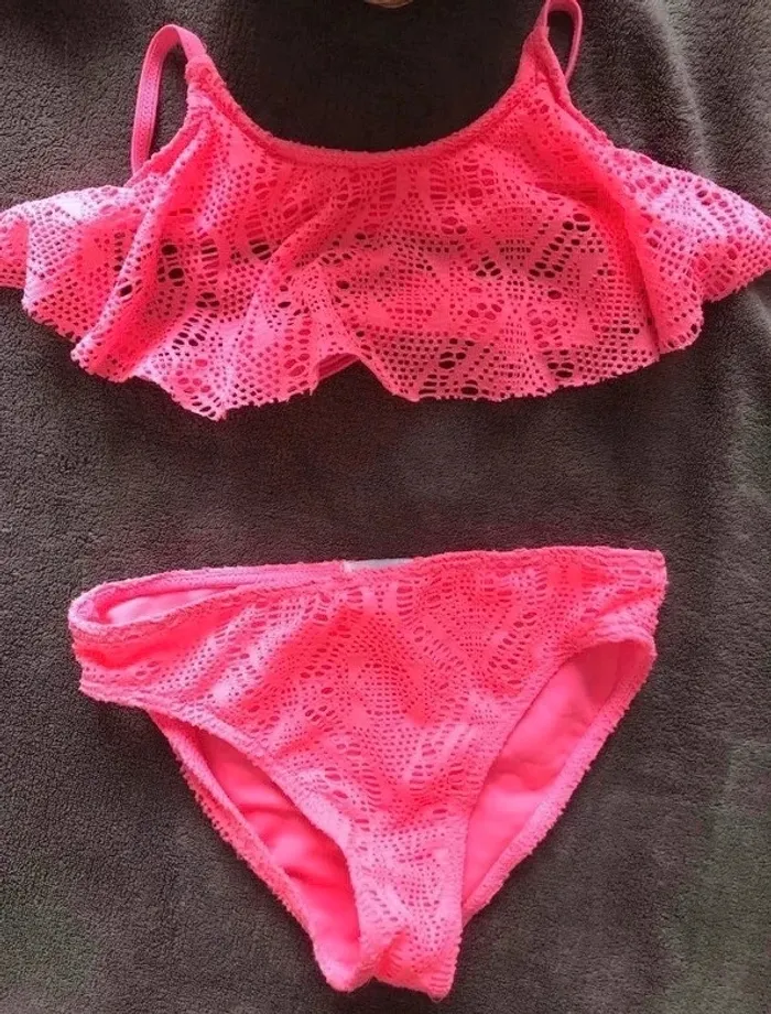 Maillot de bain fille rose Lili marelle - photo numéro 2