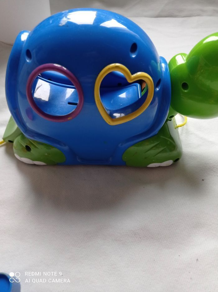 Jeu d'encastrement. Tortue des formes - photo numéro 9