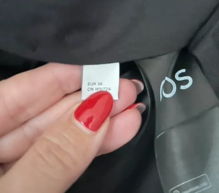 Cos pantalon, noir, femme, taille 38 - photo numéro 6