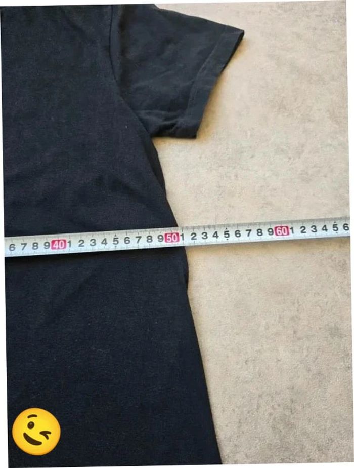 T-shirt Ralph Lauren M coupe col rond noir Homme Men tee118 - photo numéro 6