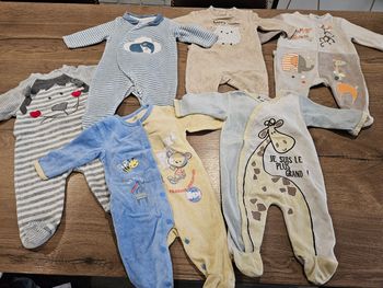 Lot 6 pyjamas 3 mois