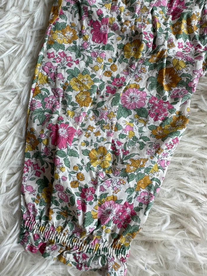 Pantalon liberty Cyrillus taille 6 mois - photo numéro 2