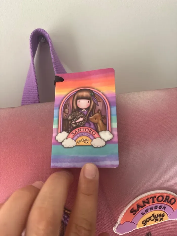 🎒sac à dos - santoro london gorjuss- neuf avec étiquette - finition à la maison - photo numéro 5
