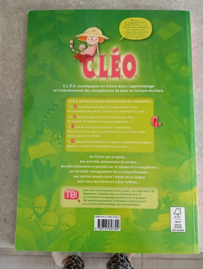 Cahier d'apprentissage français CE1 Cléo - photo numéro 2