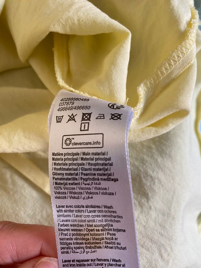 Blouse jaune Gemo Taille 38 - photo numéro 5